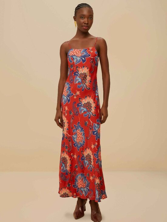 FARM Rio Dresses & Skirts - Red Luang LENZING™ Maxi Dress